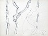 Artificial paradise 10, paper, felt pen, 36 x 48 cm