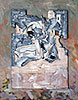 Рельеф VI, 90 × 70 см, ассамбляж, холст, масло